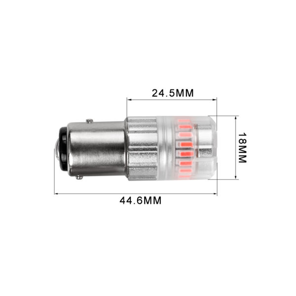ECO Series 1157 LED Bulbs Red - 3117R