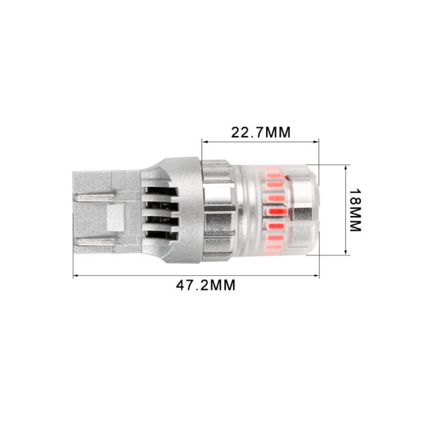 ECO Series 7440/7443 LED Light Bulbs Red - 3173R