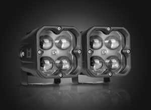 Concept Series Pod, 3” Cube LED Pod Lights, Fog Light, U Mount - 41012