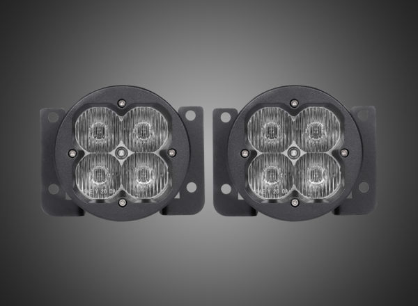 Concept Series Pod, 3” Round LED Pod Lights, Driving Beam, Type A Mount - 41521