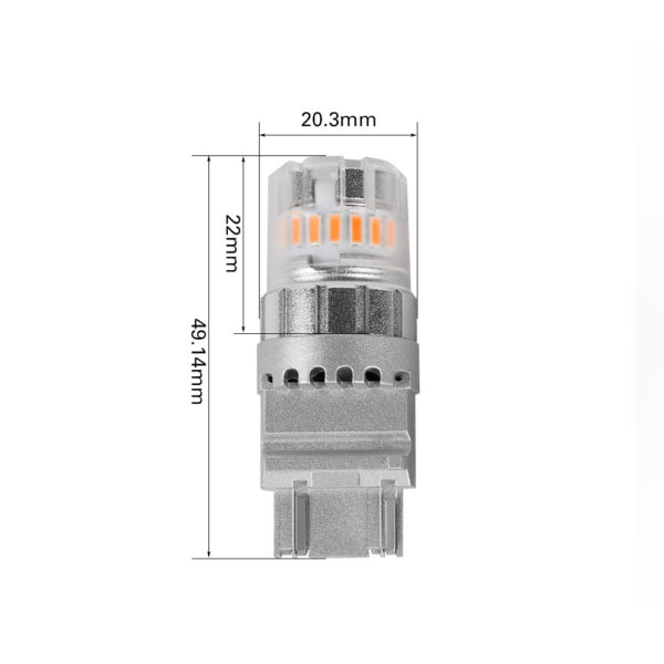 ECO Series 4257 LED Light Bulbs  Amber - 3157A