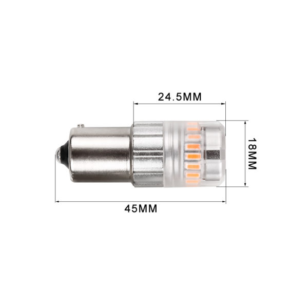 ECO Series 7075 LED Bulbs Amber - 3175A