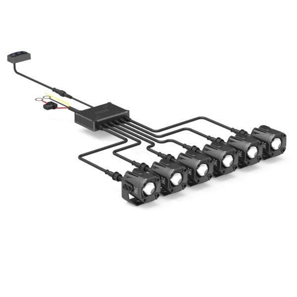 Concept Pod Mini I, Dual Color White/Yellow, Driving Beam (6 EA) - 4116D