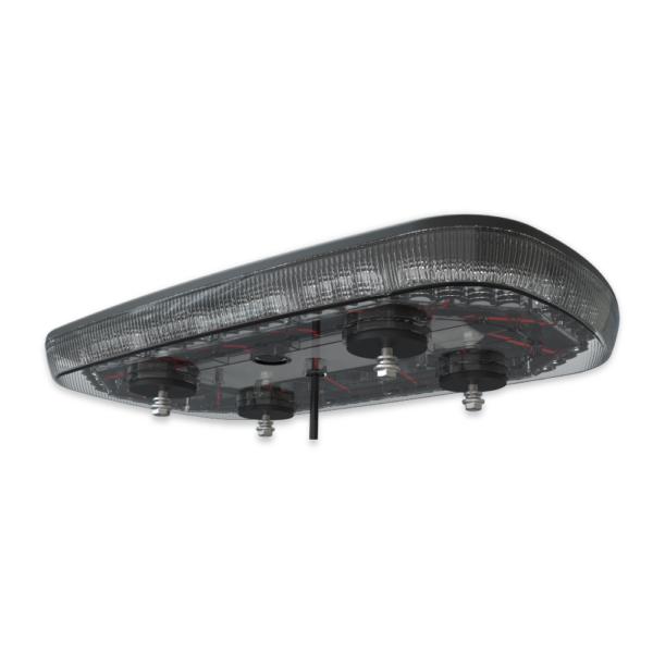 Work Bar Strobe 15, Mini Light Bar 15 Inch, SAE Class I, Amber/White (1EA) - BB6002A