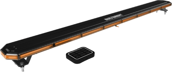 Work Bar Strobe 51, Premium Strobe Light Bar 51 Inch, Amber/White, w/ Remote Control (1EA) - BB6105B