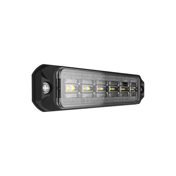 Work Bar Strobe 4 Slim, 4" Surface Mount, Amber (1EA) - BB6110A