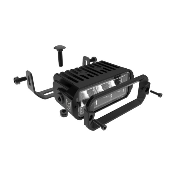 Xtreme Bar, 4” Fog Light Bar, Dual Color White/Amber, Fog Beam, U Bracket Mount, Side Mount (2 EA)  - 6401F