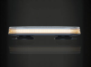 Work Bar Strobe 15, Mini Light Bar 15 Inch, Amber/Blue, All In One Package (1EA) - BB6011C