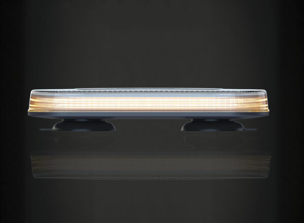 Work Bar Strobe 15, Mini Light Bar 15 Inch, Amber/Green, All In One Package (1EA) - BB6011D