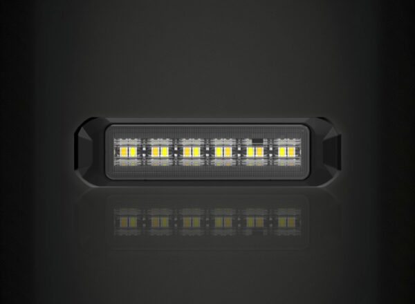 Work Bar Strobe 4 Slim, 4" Surface Mount, Amber (1EA) - BB6110A