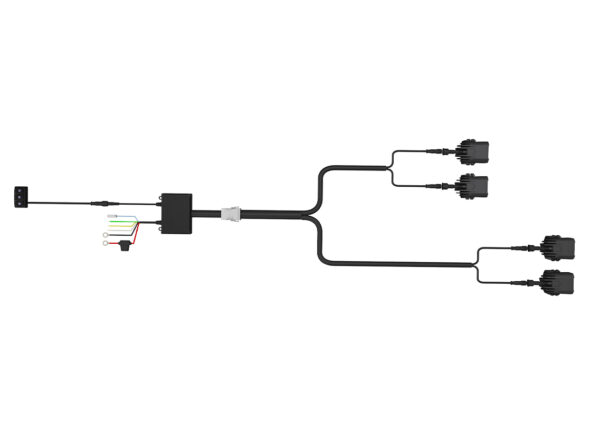 Concept Pod Mini II, Dual Color White/Yellow, Driving Beam (4 EA) - 4124D