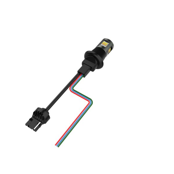 Work Bulb Strobe, 7440 Reverse Light Bulb, SAE Class I, Amber/White (1 EA) - BB3373W