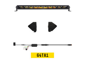 Tiny Monster Grille Kit for Toyota Tundra TRD Pro, 2022-25 (1 Light Bar, Harness, Brackets)-64TA1